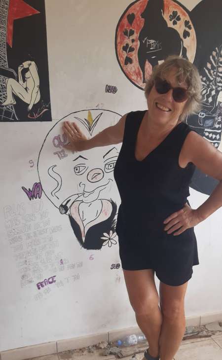 Profil Femme pour hommes au sauna la plage à sauvagnon — Pau